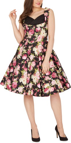 Vintage floral 50er full - 50er,