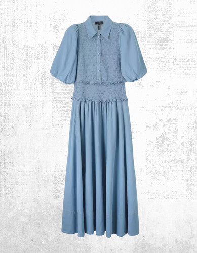 Damen chambray gerafftes - me+em,