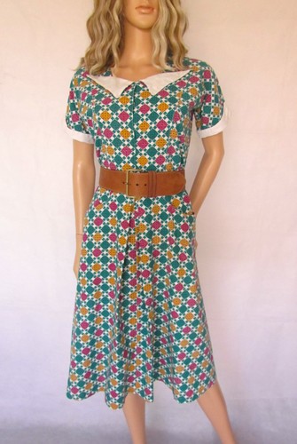 Vintage 50er sommerkleid - vintage,