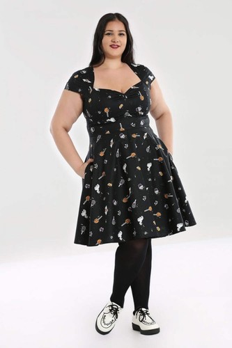 Trick treat midikleid hell - trick,