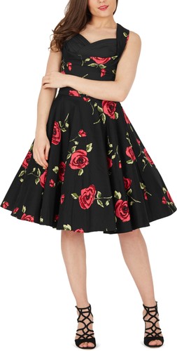Vintage blumen 50er rockabilly - vintage,