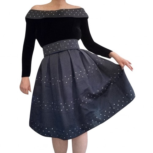 Vintage schwarzes kleid - vintage,