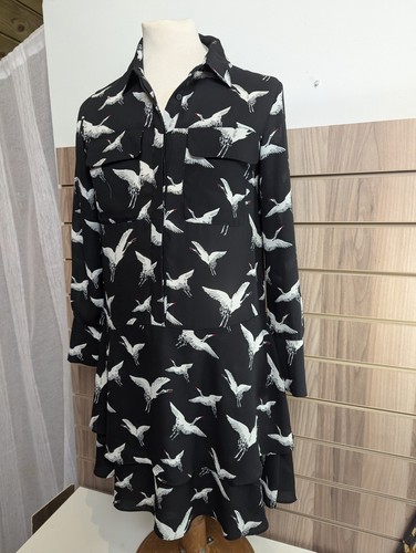 Whistles schwanenmuster kleid - whistles,
