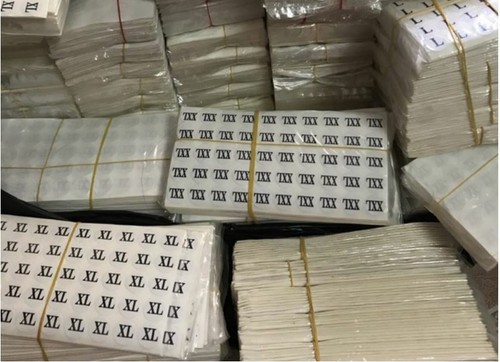 250 größen aufkleber - 250,