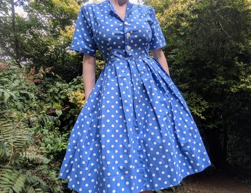 Vintage sommerkleid 50er jahre - sommerkleid,