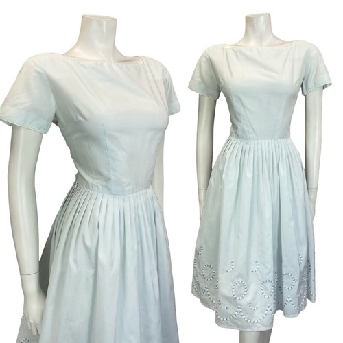 Vintage 50er 60er pastellblau - vintage,