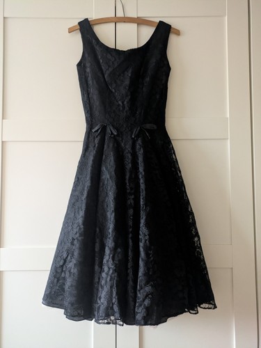 Vintage 50s handmade black - handmade,