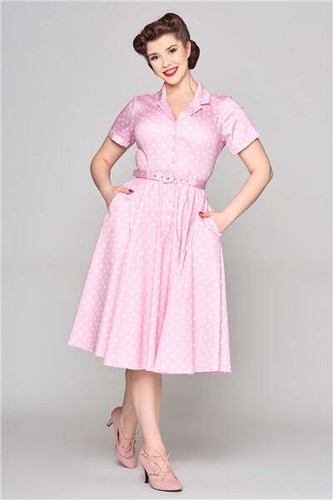 Caterina pink polka - caterina, swing